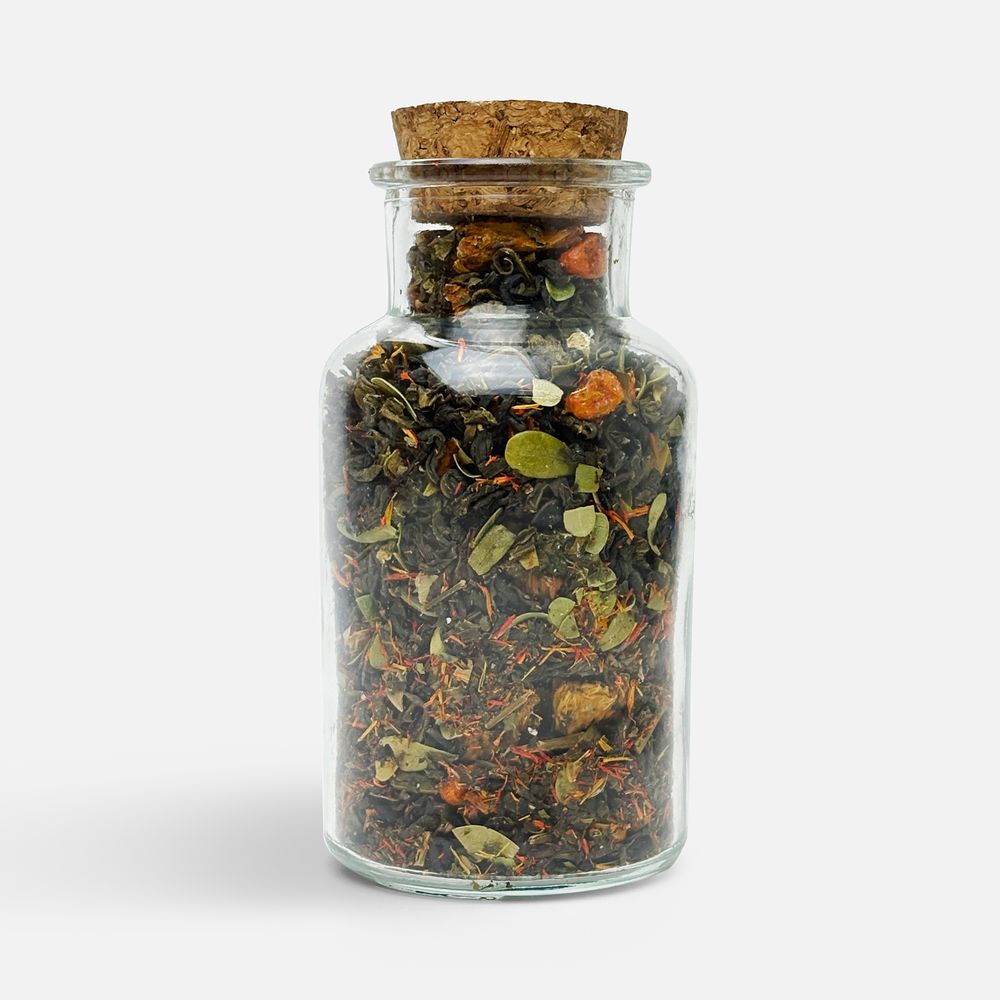 Чай «Сокочай», зеленый с соком ананаса, облепихой, толокнянкой и сафлором-1