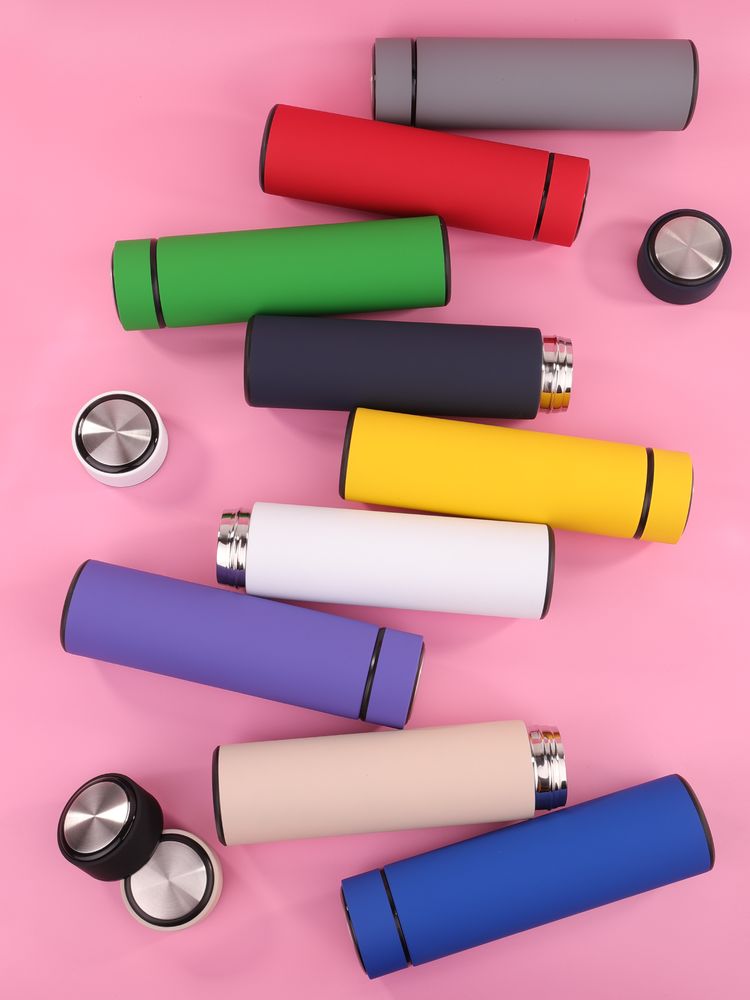 Термос с ситечком Percola, фиолетовый-4