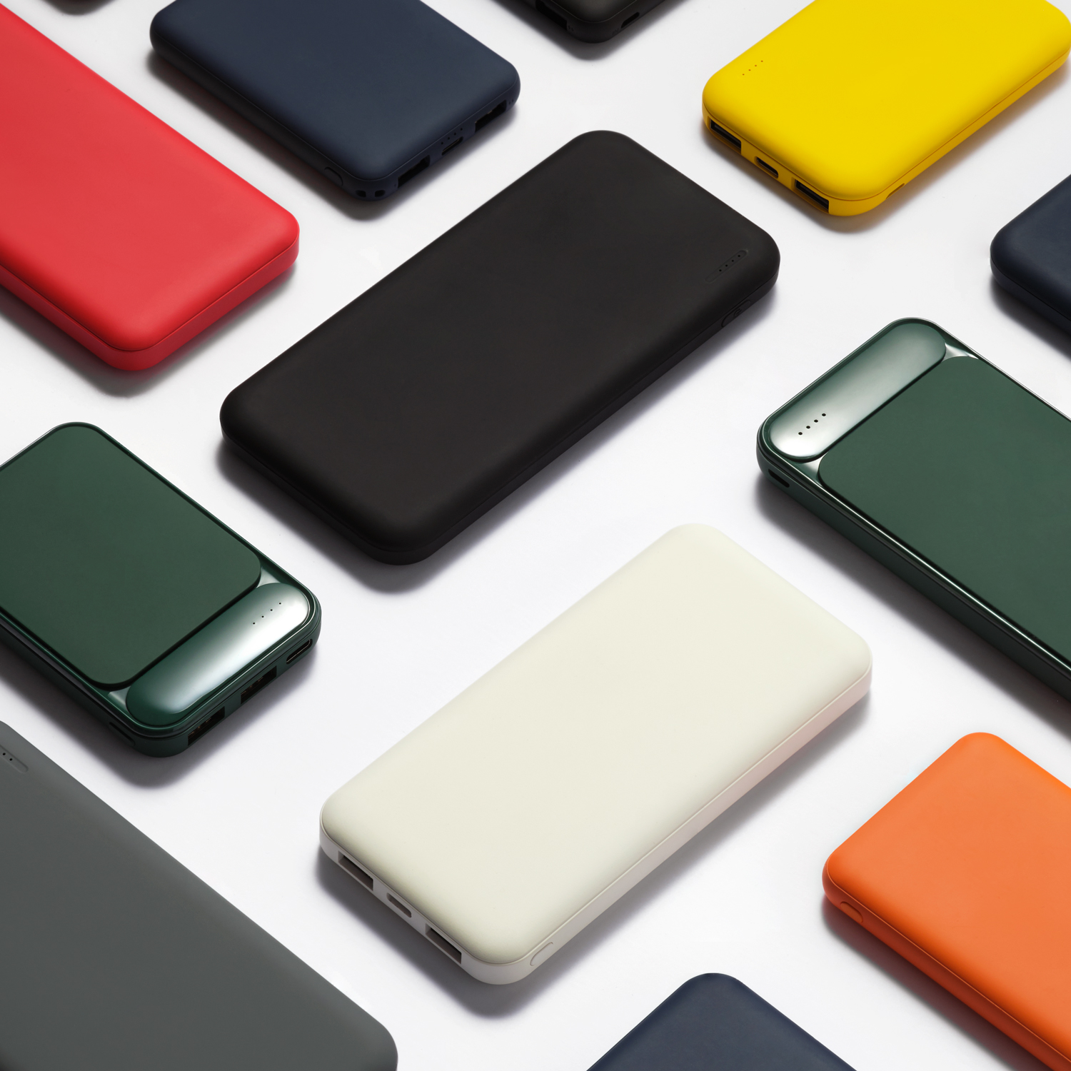 Внешний аккумулятор с подсветкой Люче (Luce) 10000 mAh, черный-5