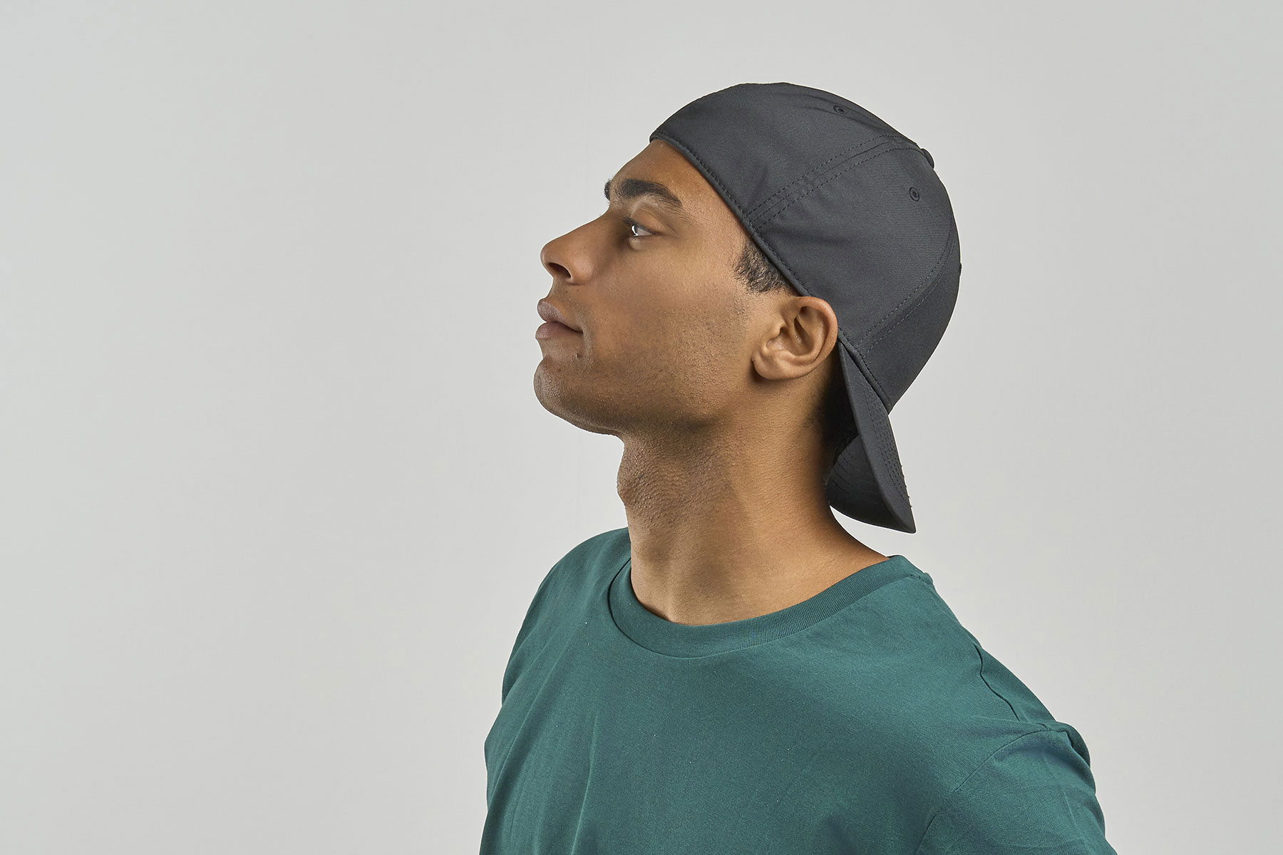 Бейсболка PITCH, 6 клиньев, L/XL, темно-серый-6