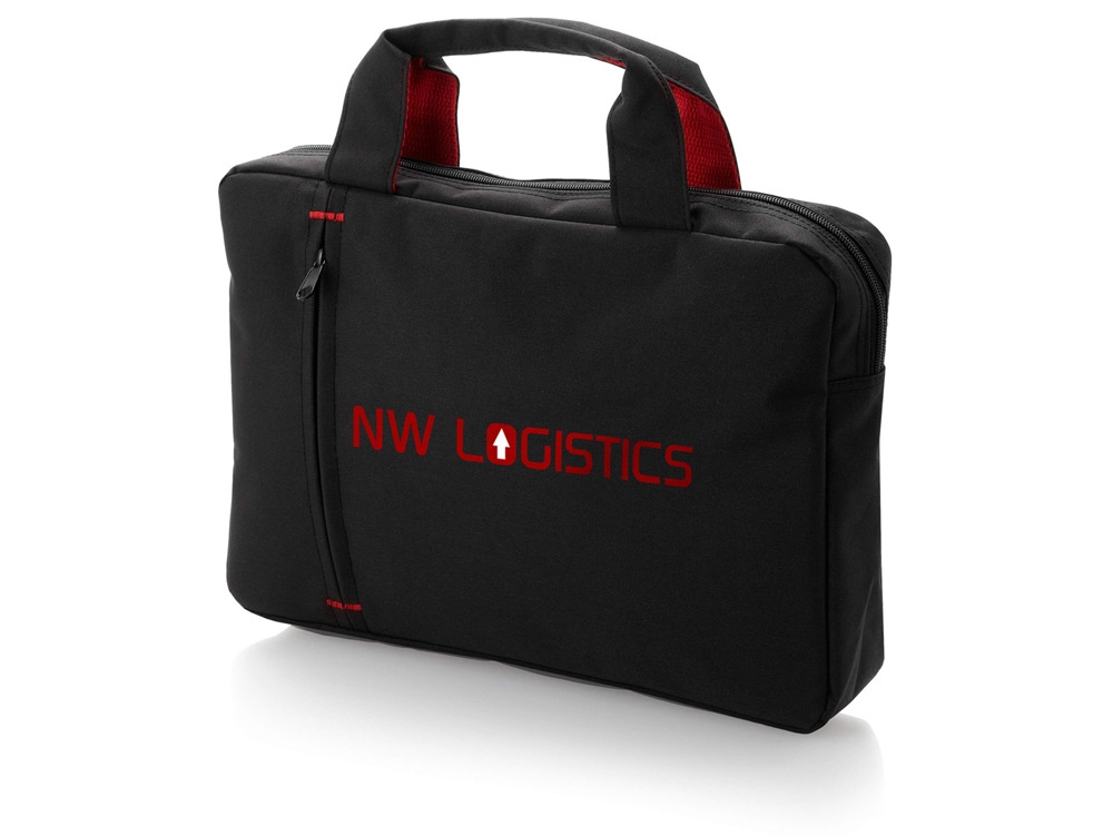 Сумка для документов Detroit, черный/красный-1