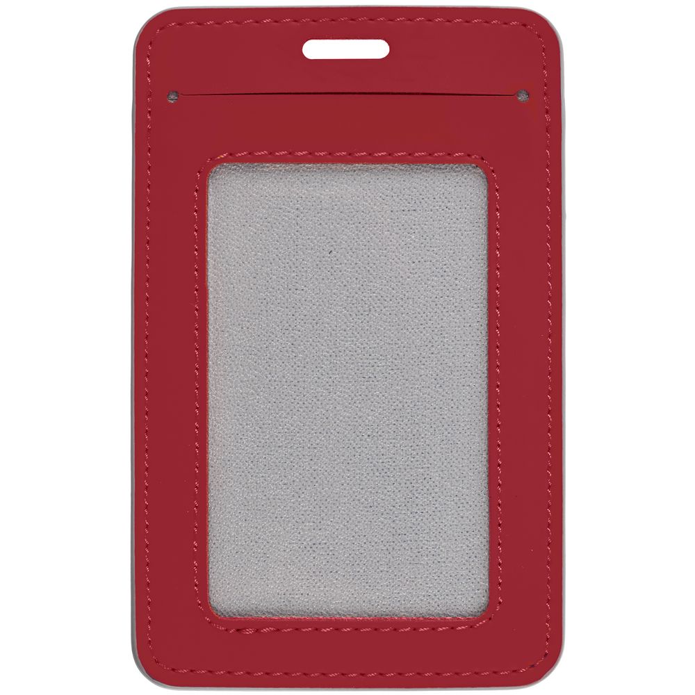 Чехол для пропуска Shall Simple, красный-0