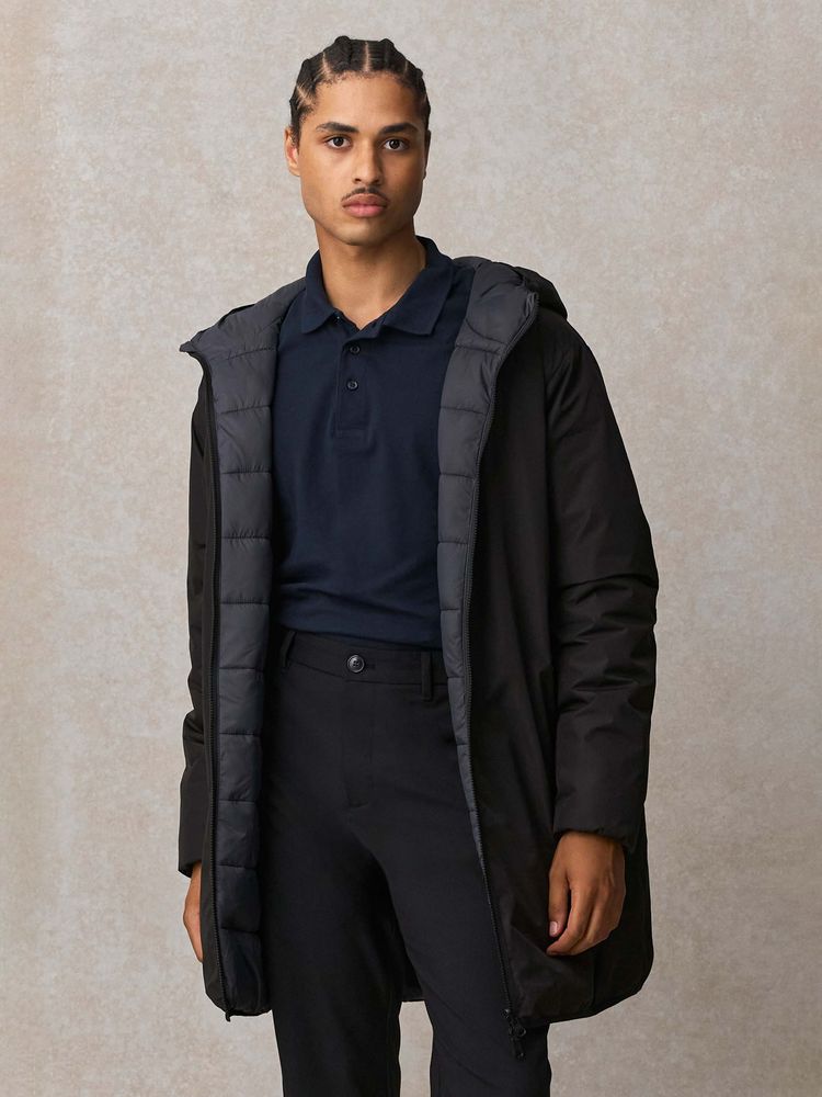 Куртка-парка унисекс Reverse, темный хаки-4