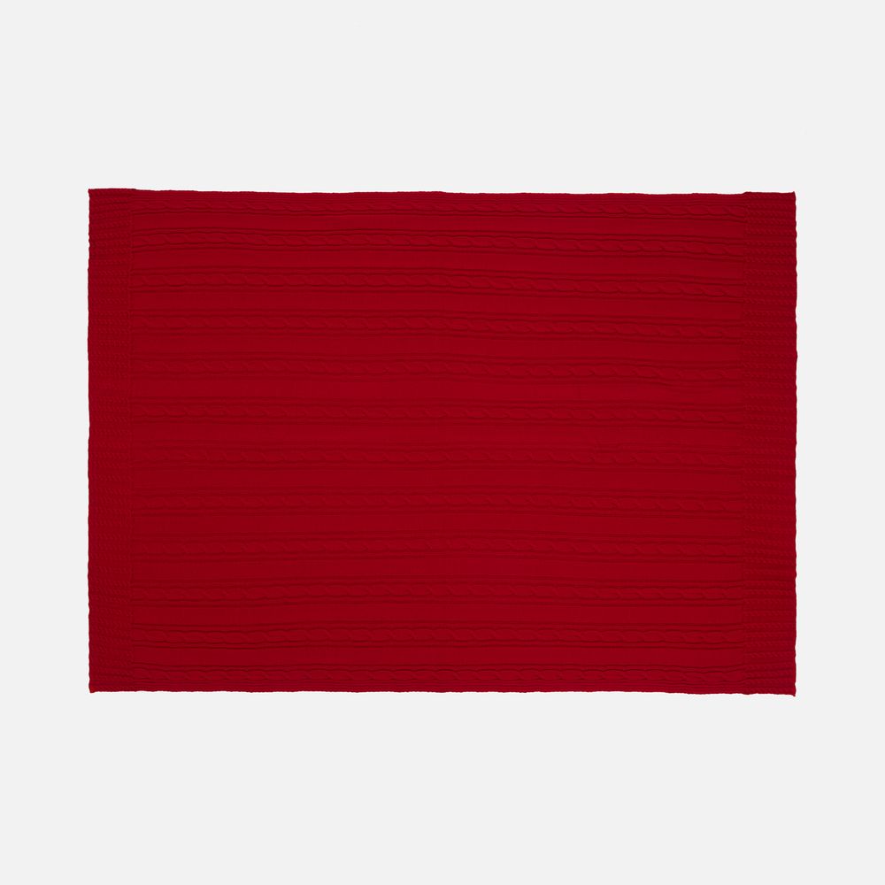 Плед Remitti, красный-2