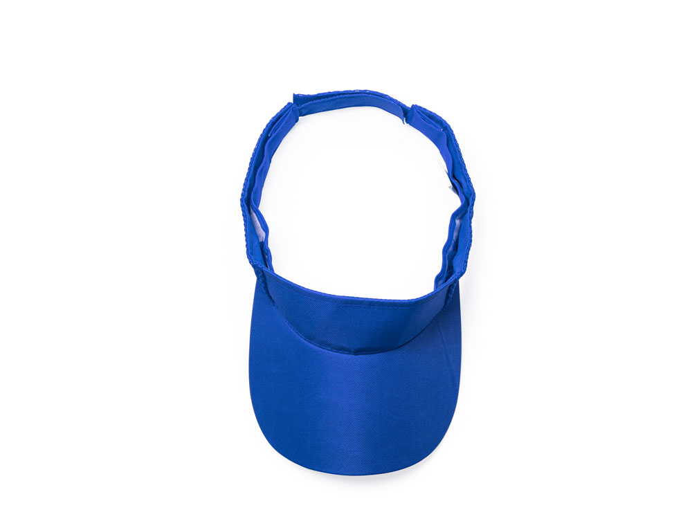 Козырек WIZER из мягкой микрофибры, королевский синий-1