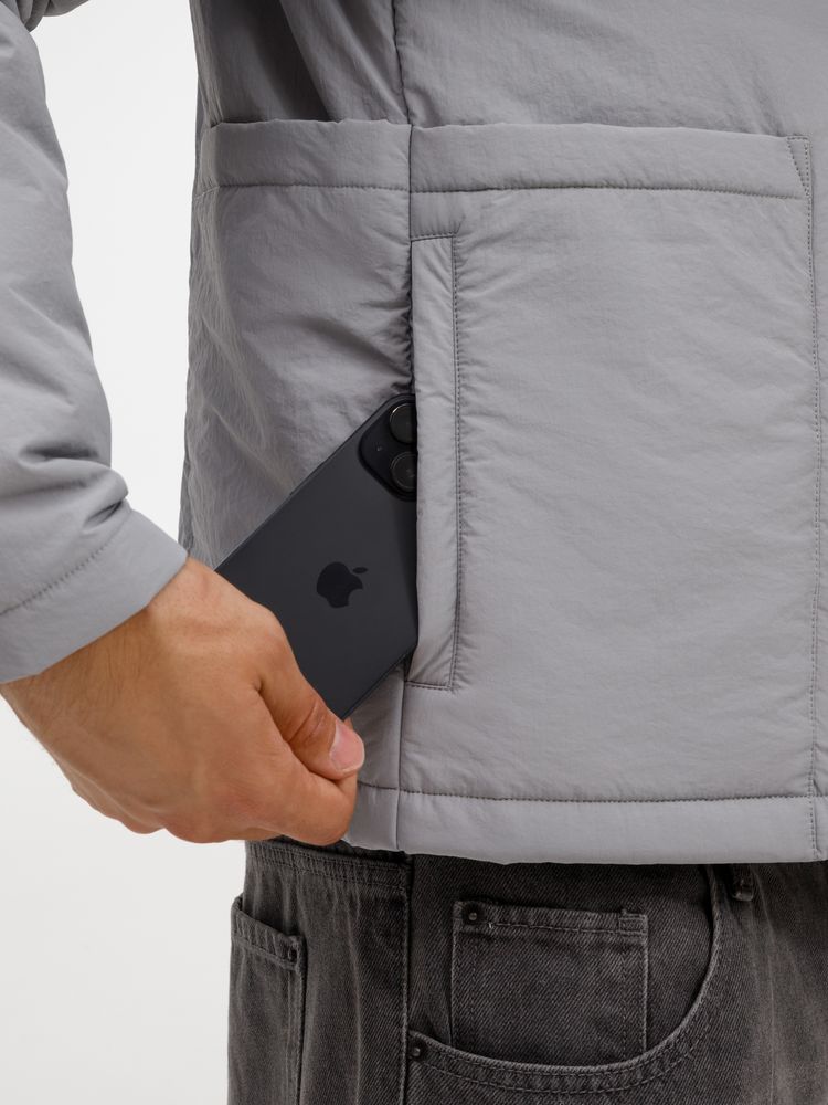 Куртка унисекс Veter, серая-5