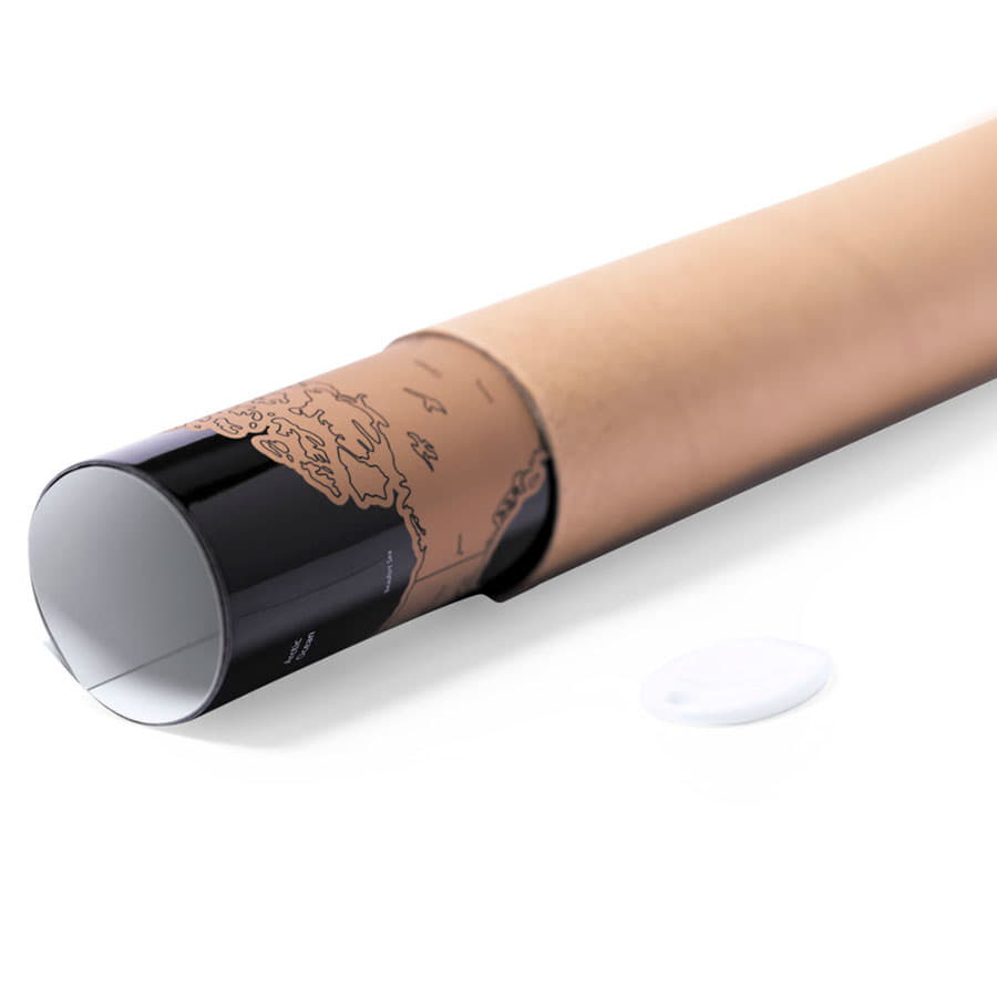 Скретч-карта PALSY, коричневый-1