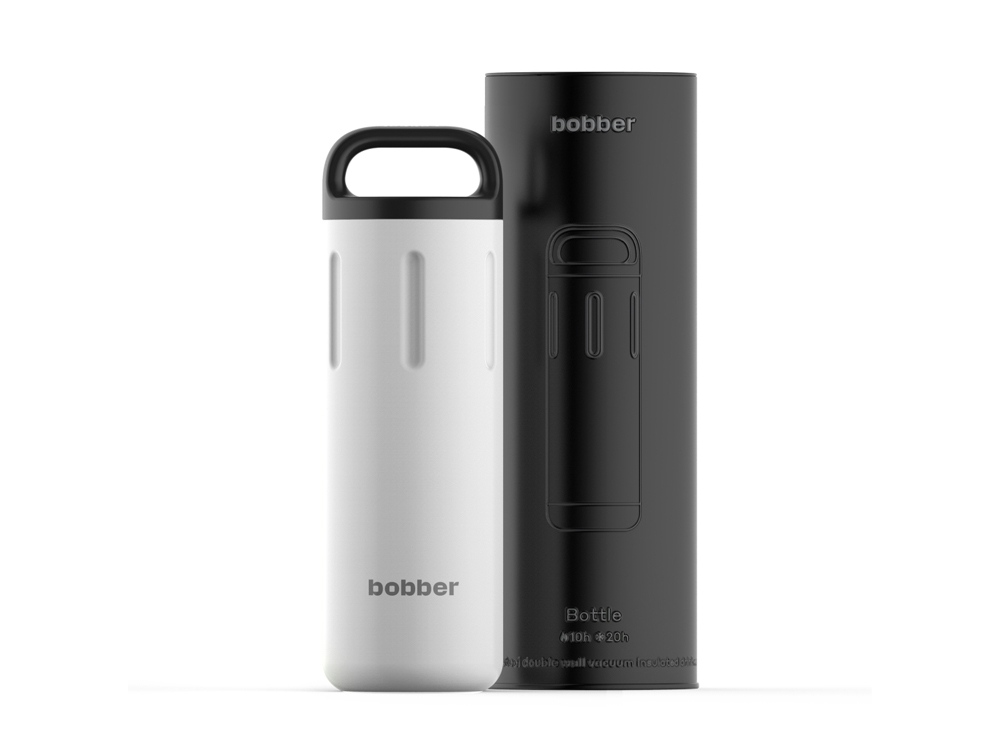Вакуумный термос с керамическим покрытием бытовой, тм bobber, 770 мл. Артикул Bottle-770 Iced Water (белый)-3