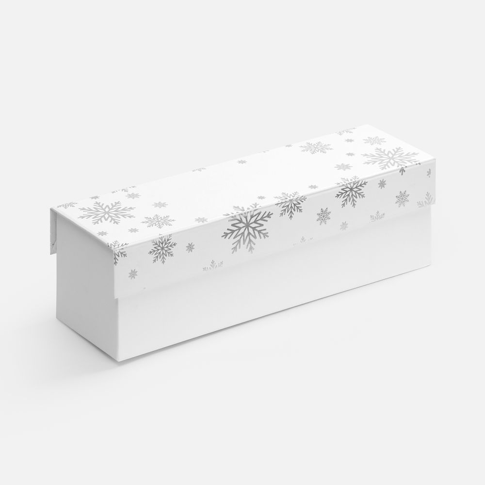 Коробка Wintry под бутылку, белая-1