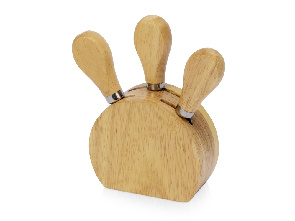 Набор из ножей для сыра на подставке-1