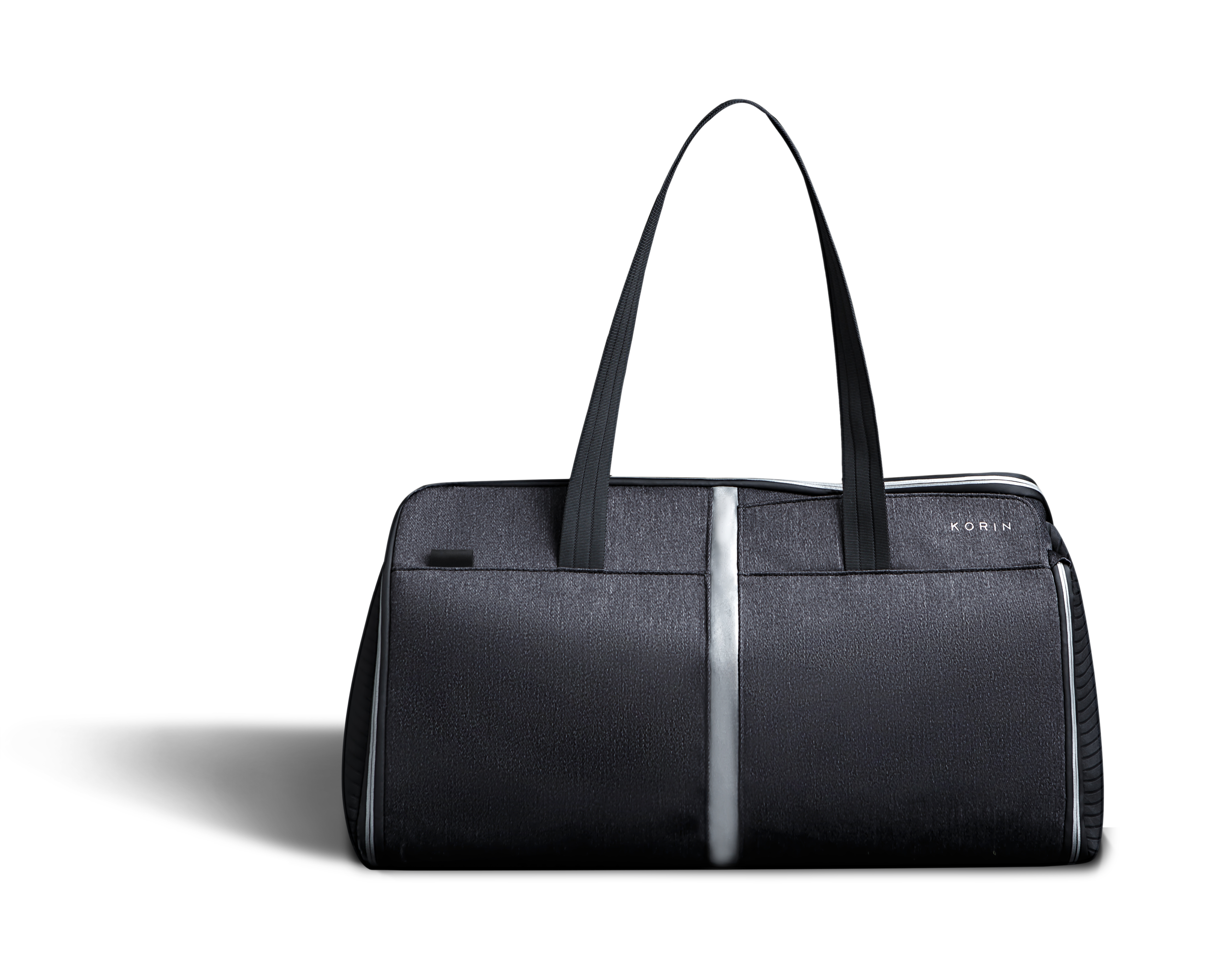 Спортивная сумка FlexPack Gym 49х26х23 см, темно-серая-0