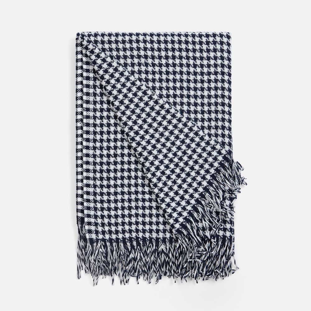 Плед Cambon, иссиня-черный-0