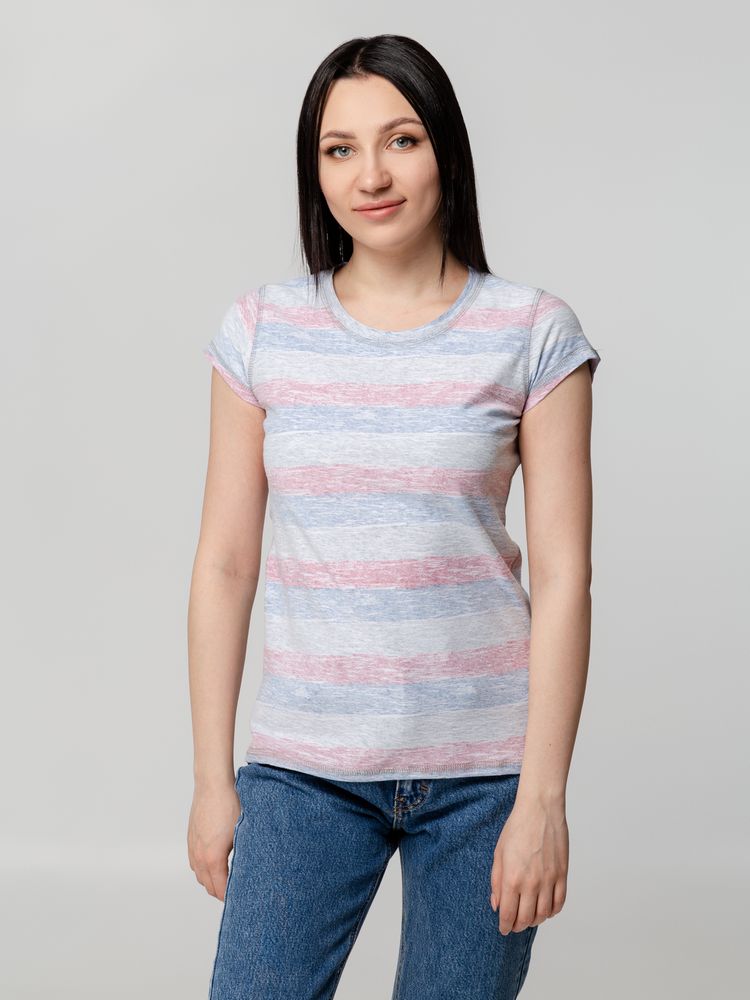 Футболка женская Rayet Lady двусторонняя, красная с синим-0