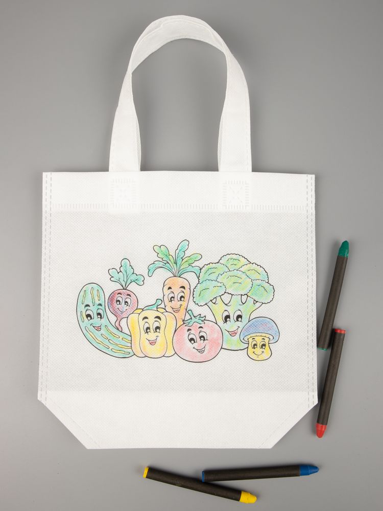 Сумка для раскрашивания Create, белая-6