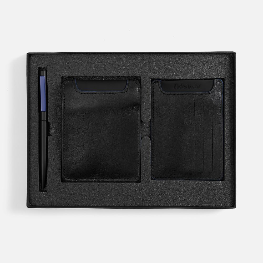 Набор Arrival, черный с синим-1