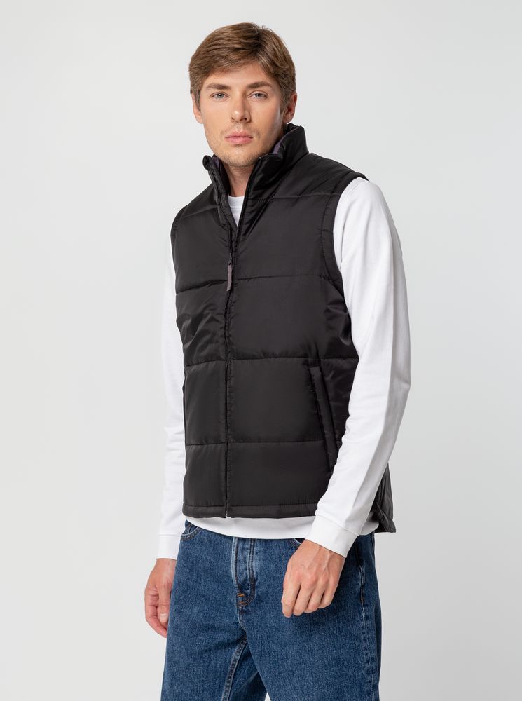 Жилет Warm черный-5