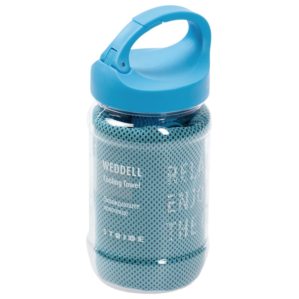 Охлаждающее полотенце Weddell, голубое-2
