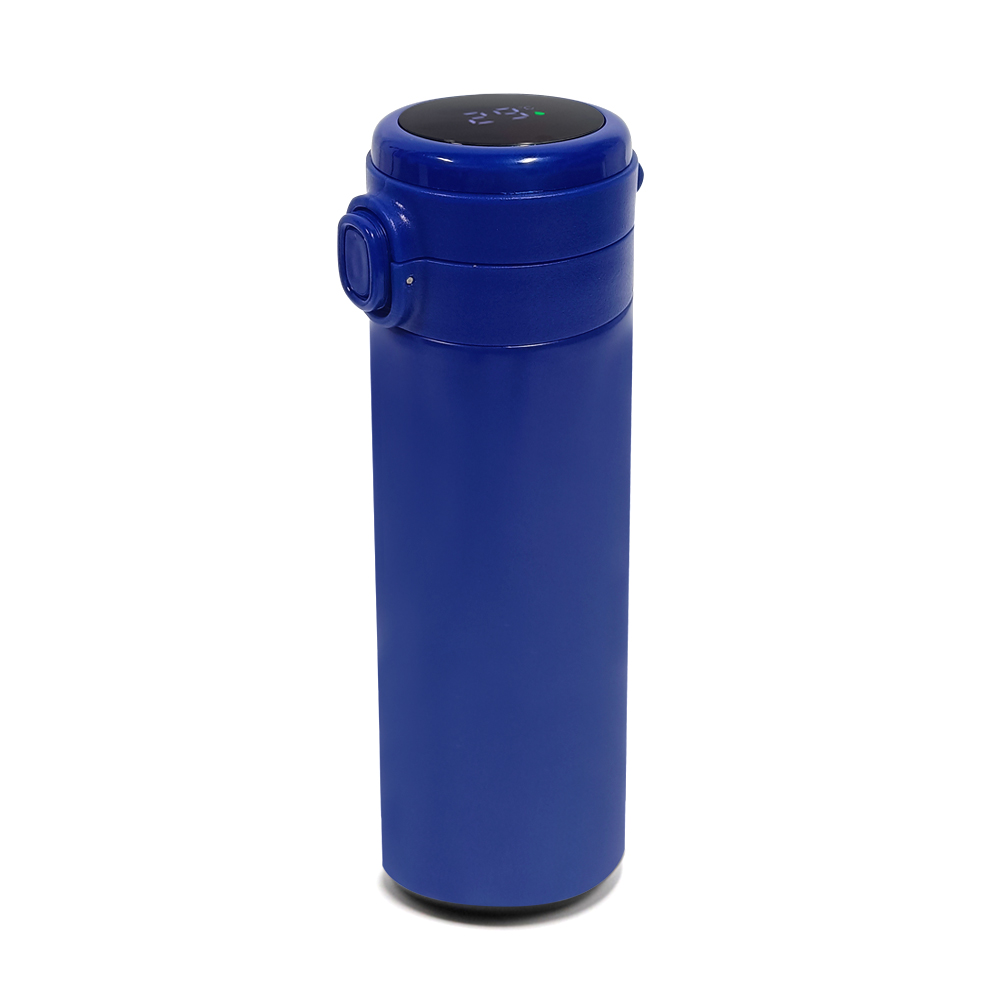 Термос Awangarda c дисплеем, Синий-0