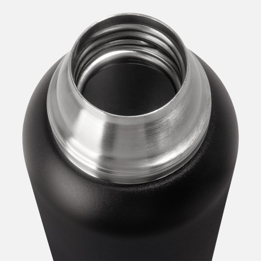 Термос Relaxika 1600 со стикерпаком, черный-3