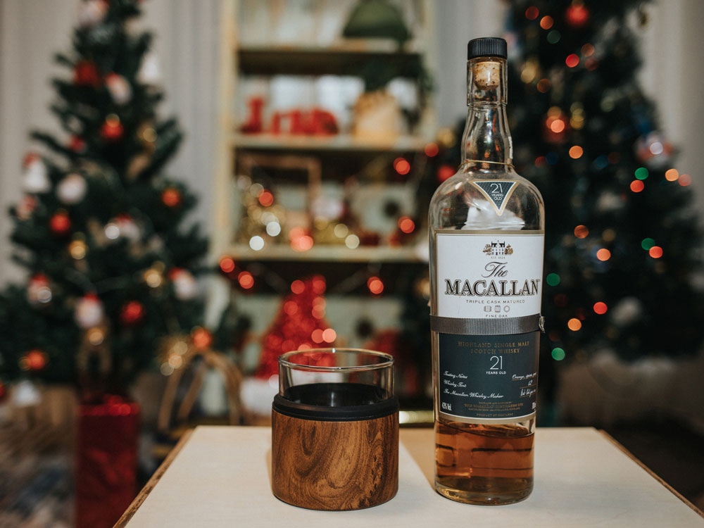 Тумблер для виски WHISKEY KUZIE, дерево-3