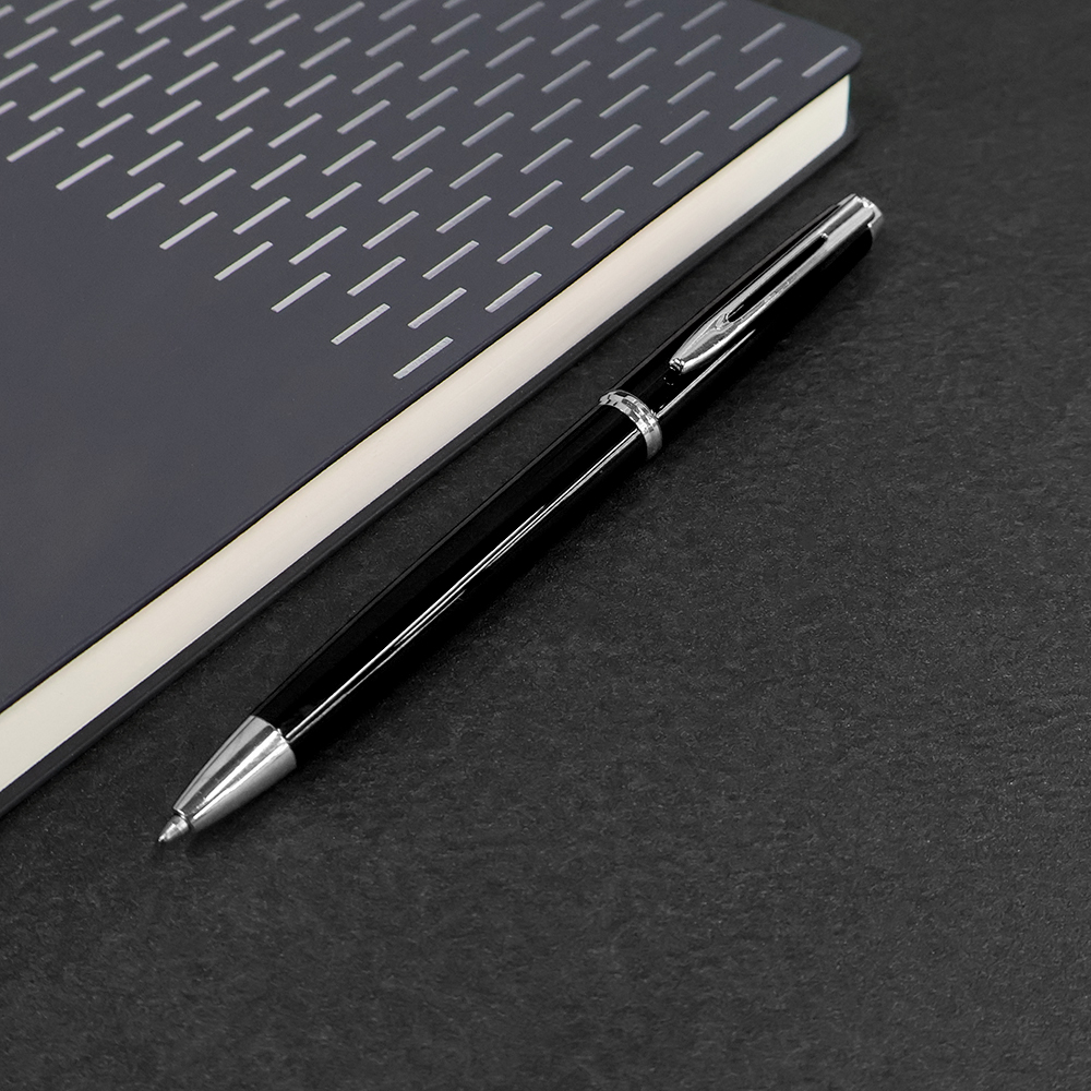 Ручка металлическая Patriot, чёрный-3