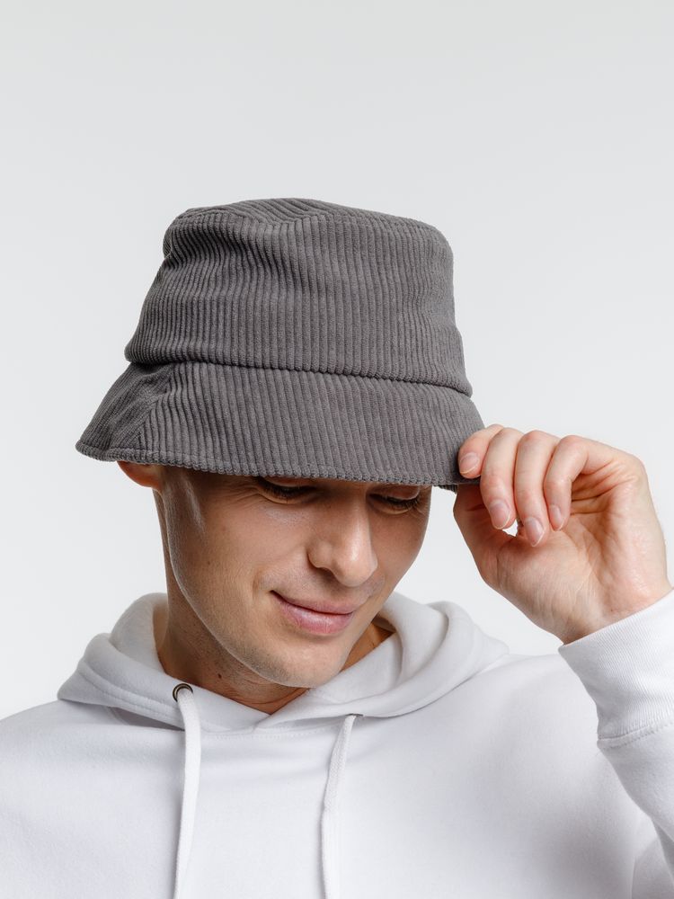 Панама Soft Core, серая-3