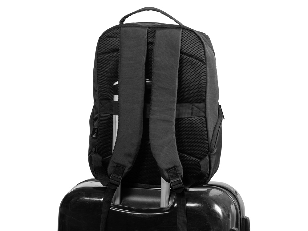 Рюкзак Samy для ноутбука 15.6, черный-11