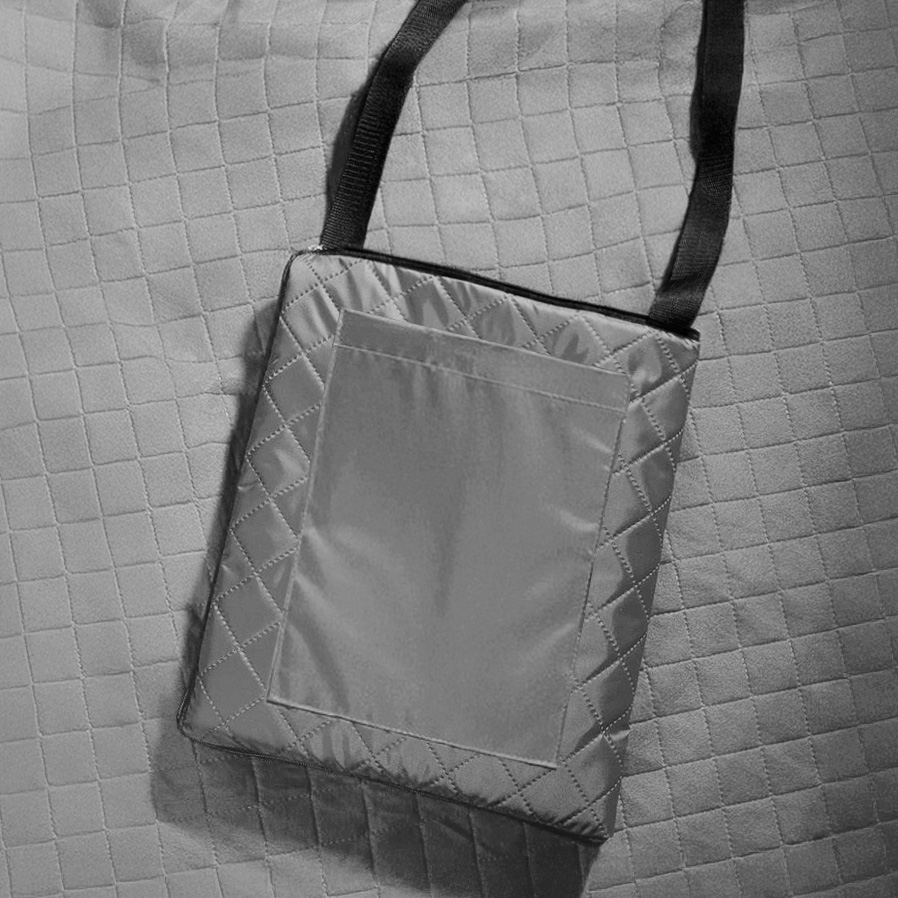 Плед для пикника "Rest"; серый; 115 х 140 см; двухсторонний материал флис 150 гр/м2+оксфорд  210 T, серый-1