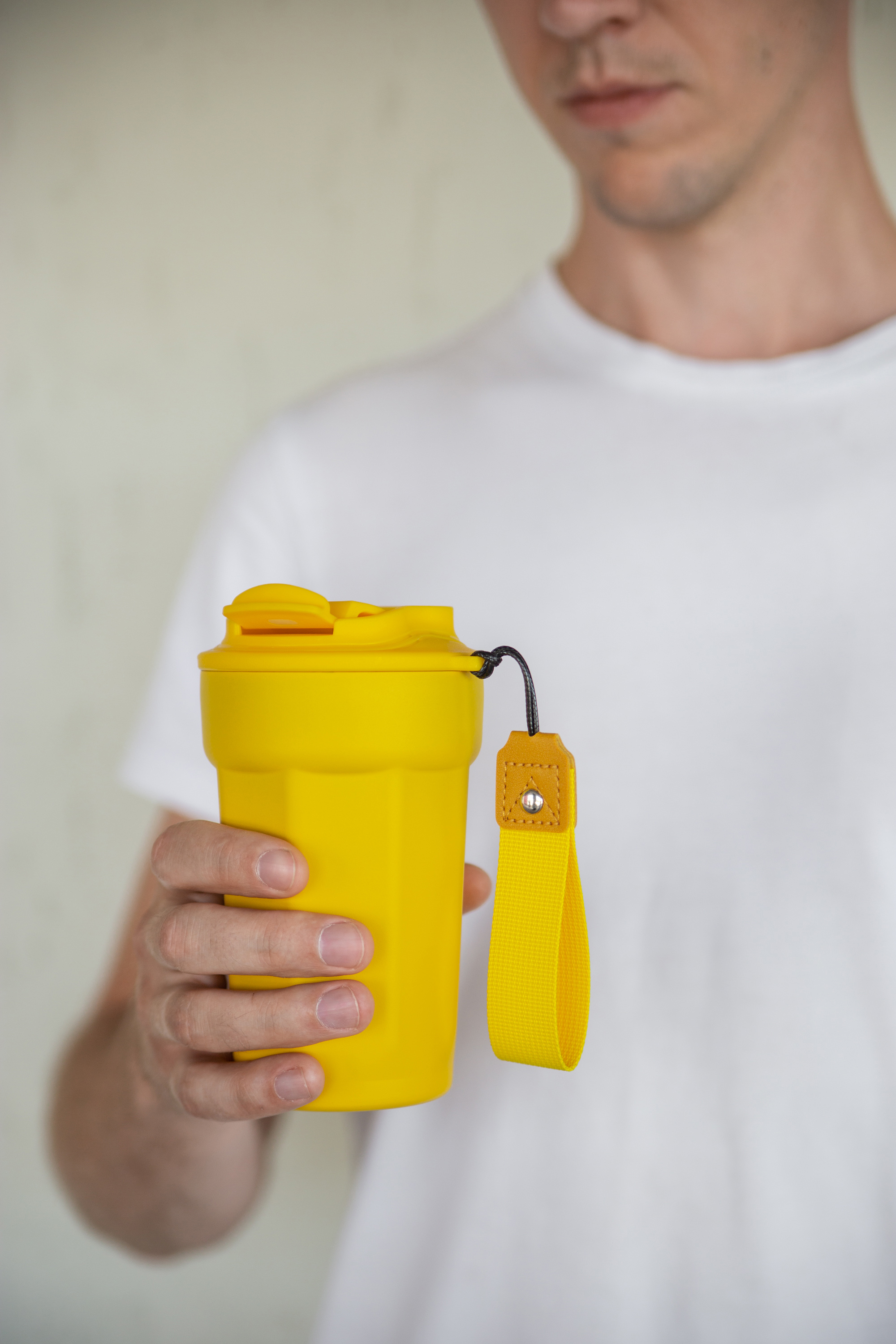 Термостакан TEDGE (желтый)-11