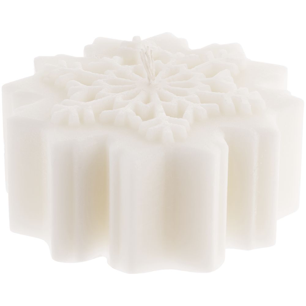 Свеча Snowflame 1, белая, 8 см-2