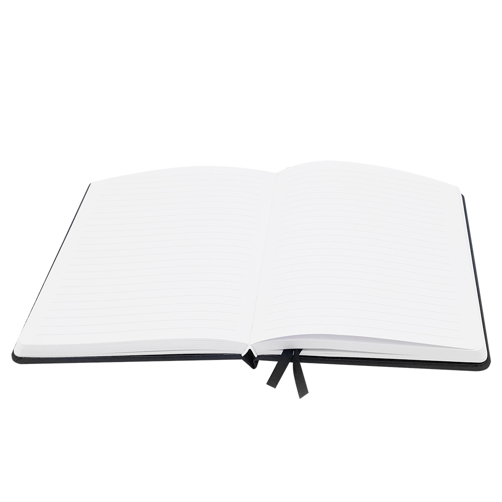 Блокнот A5 Veles в твёрдом переплёте, Черный-1