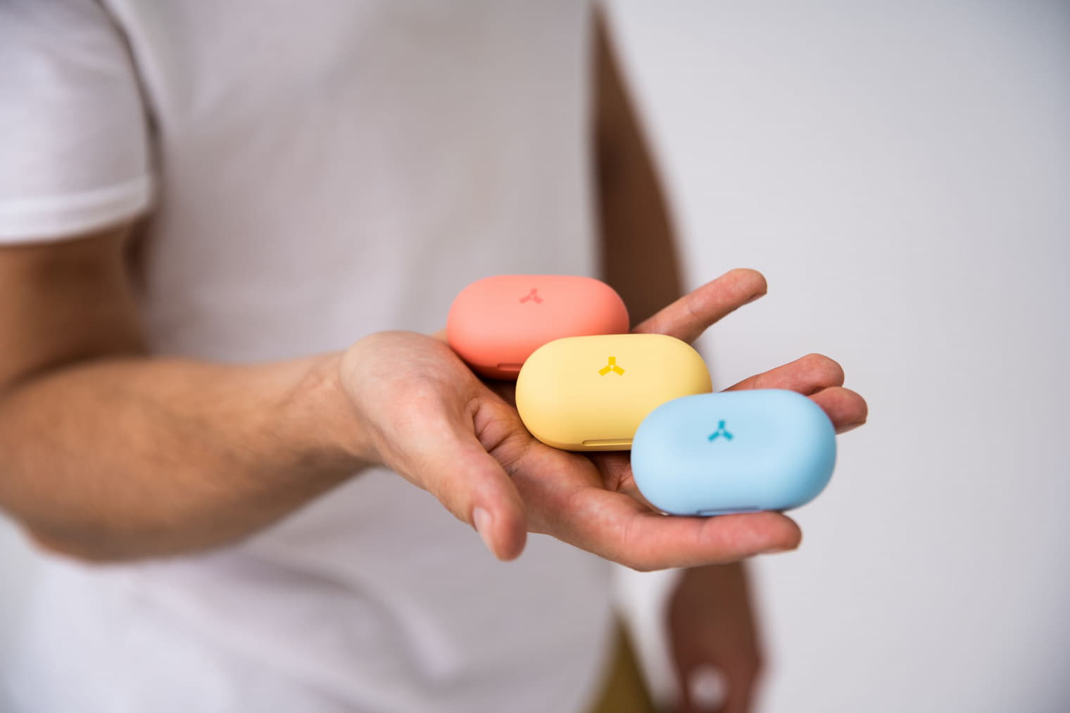 Беспроводные наушники ACCESSTYLE FOX TWS, голубой, голубой-2