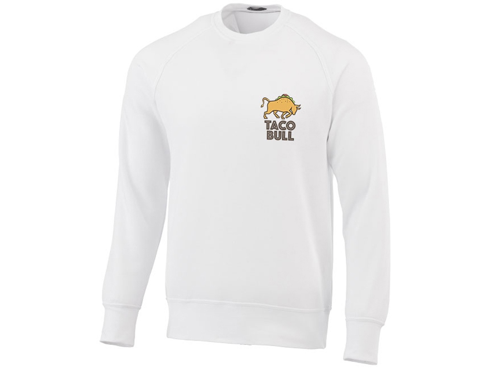 Свитер Kruger с круглым вырезом, белый-4