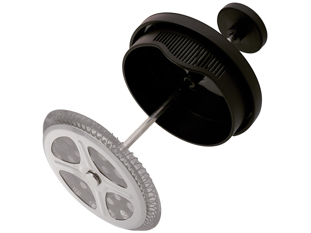 Пластиковый френч-пресс Intense, 600мл, черный-3