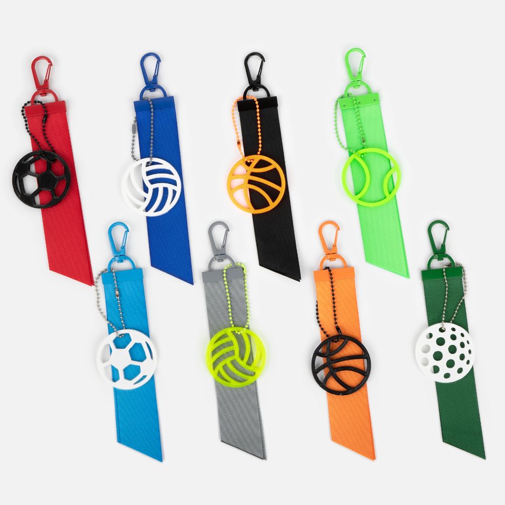 Цепочка для крепления Sharic, оранжевый неон-3