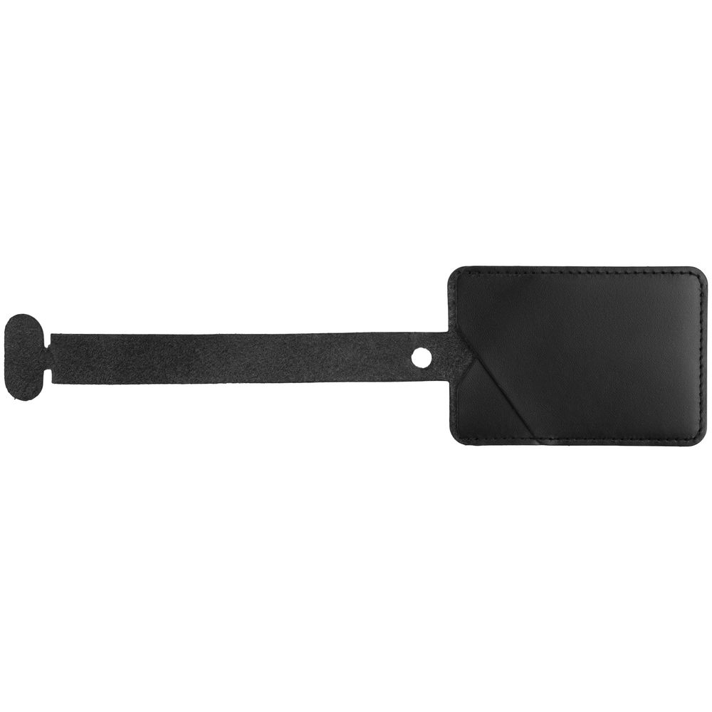 Багажная бирка inStream, черная-1