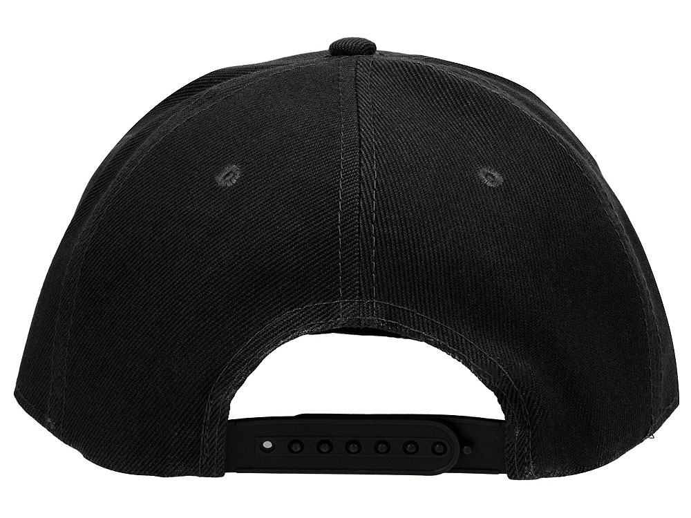 Бейсболка с прямым козырьком Los Angeles 2.0, черный/серый меланж-6