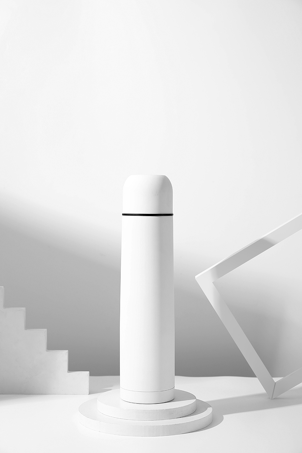 Термос софт-тач Yanemal 1 л. (белый)-5