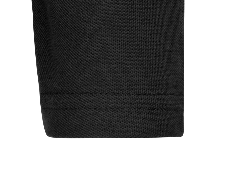 Рубашка поло Point мужская с длинным рукавом, черный-3