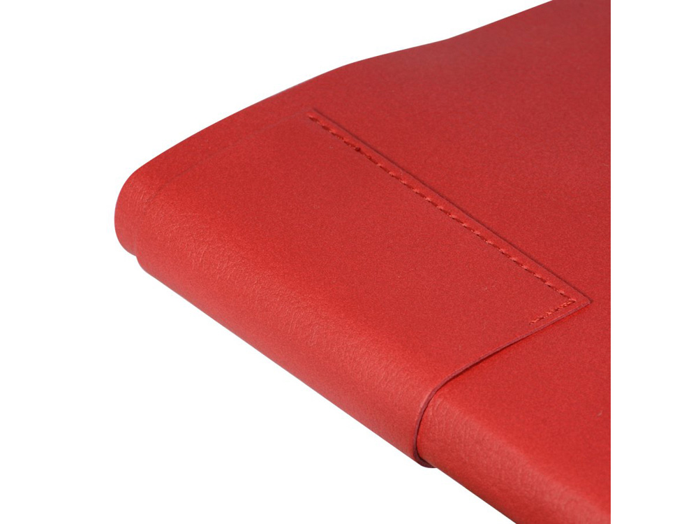 Ежедневник недатированный  А5 LONDON красный/темно-серый-7