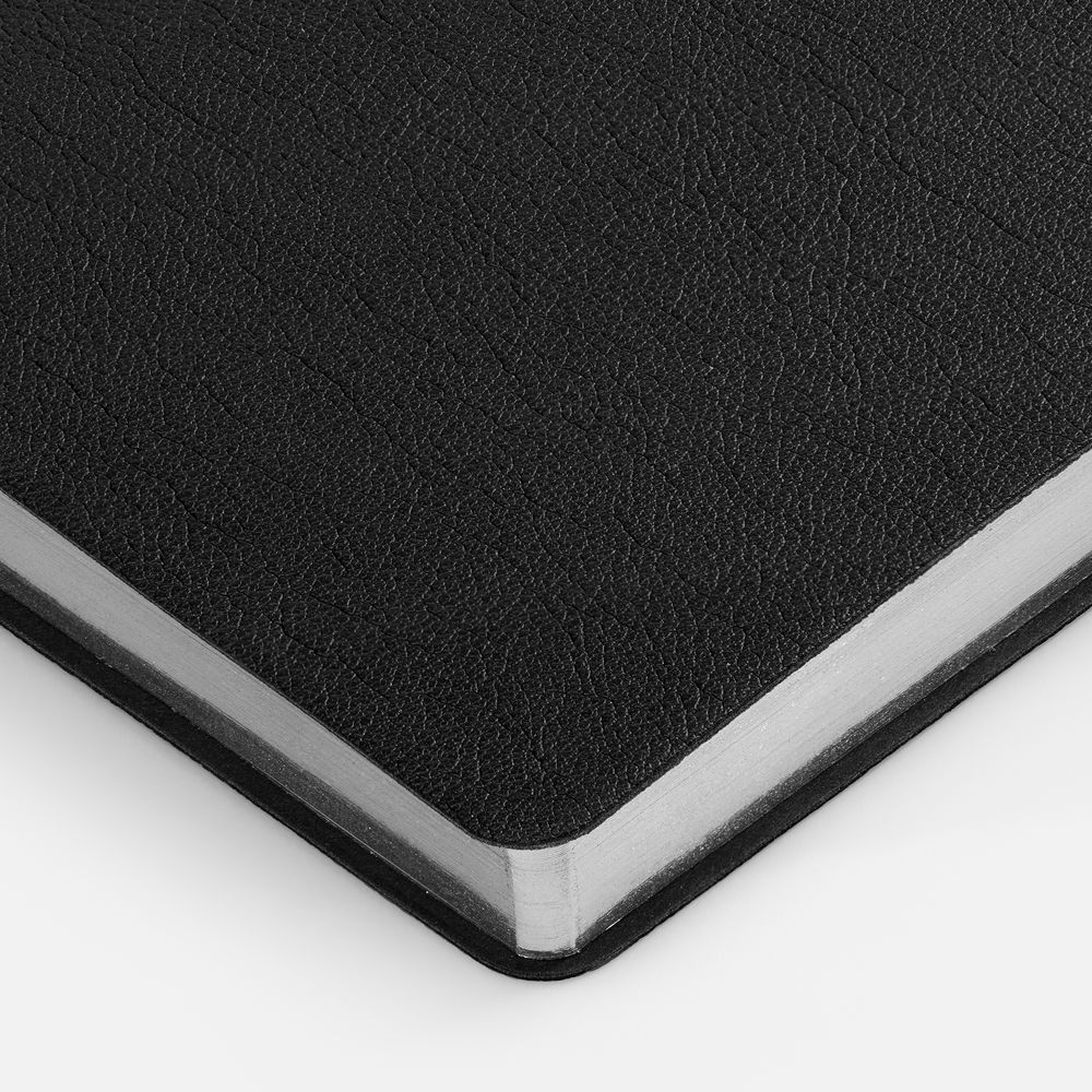 Ежедневник Petrus, недатированный, черный с серебром-6