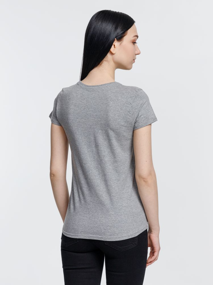 Футболка женская Pioneer Women, серый меланж-3