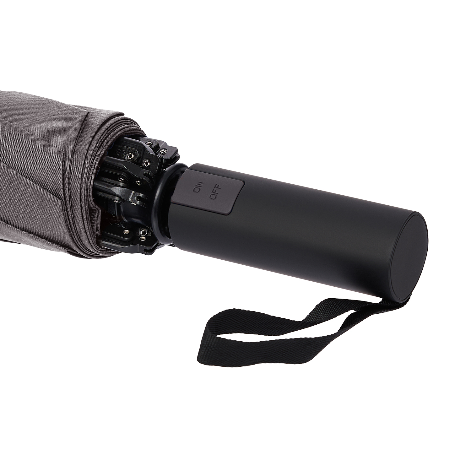 Зонт обратного сложения Олимп (Olymp), серый-14