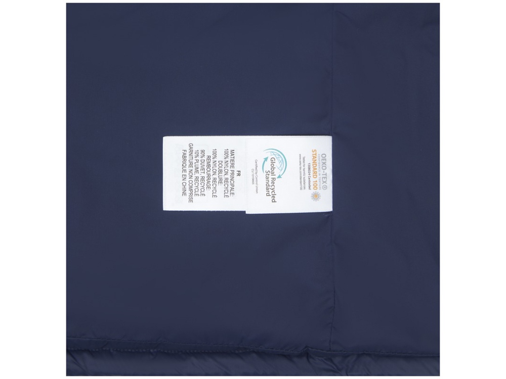 Женская утепленная телогрейка Epidote из материалов, переработанных по стандарту GRS - Темно - синий-5