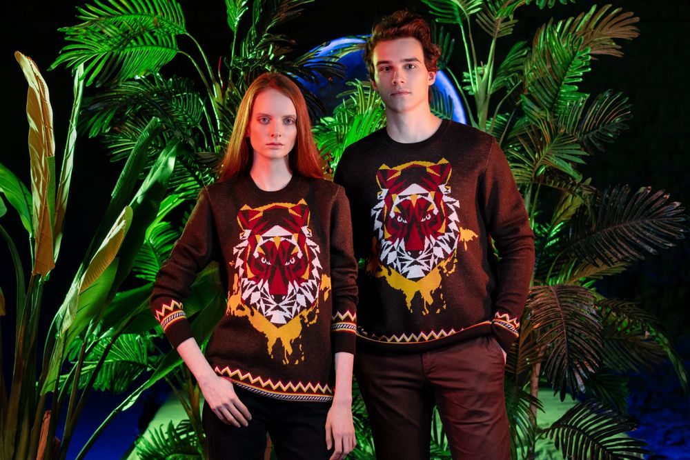 Джемпер Totem Tiger, коричневый-6