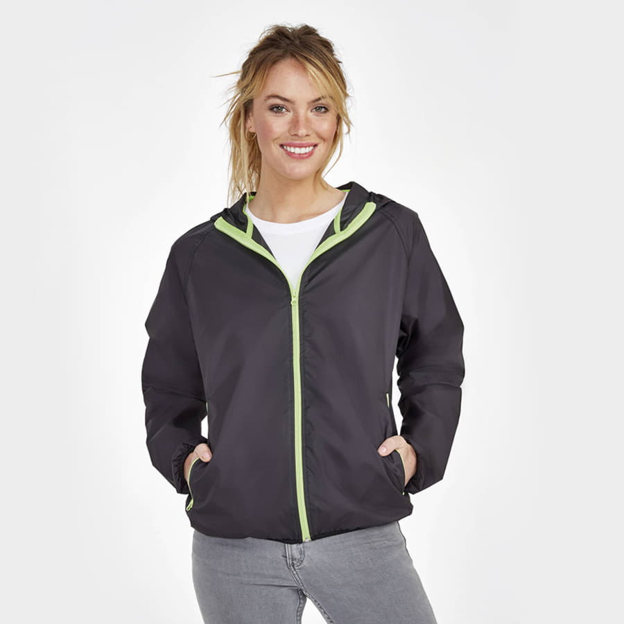 Ветровка водоотталкивающая унисекс SHORE, темно-синий-1