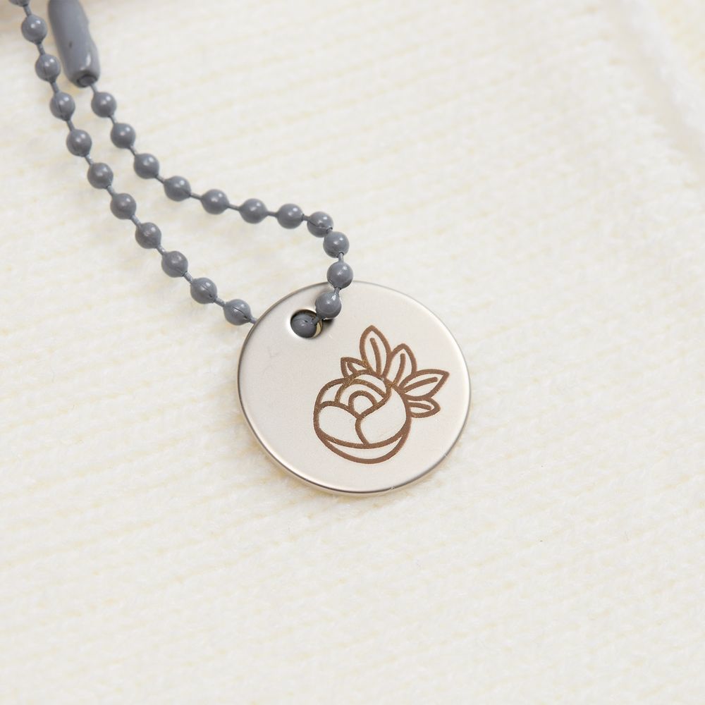 Цепочка для крепления Sharic, серая-3