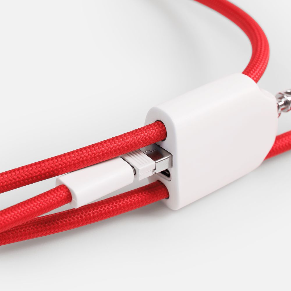 Кабель-ланьярд energyFlex Pro, красный-3
