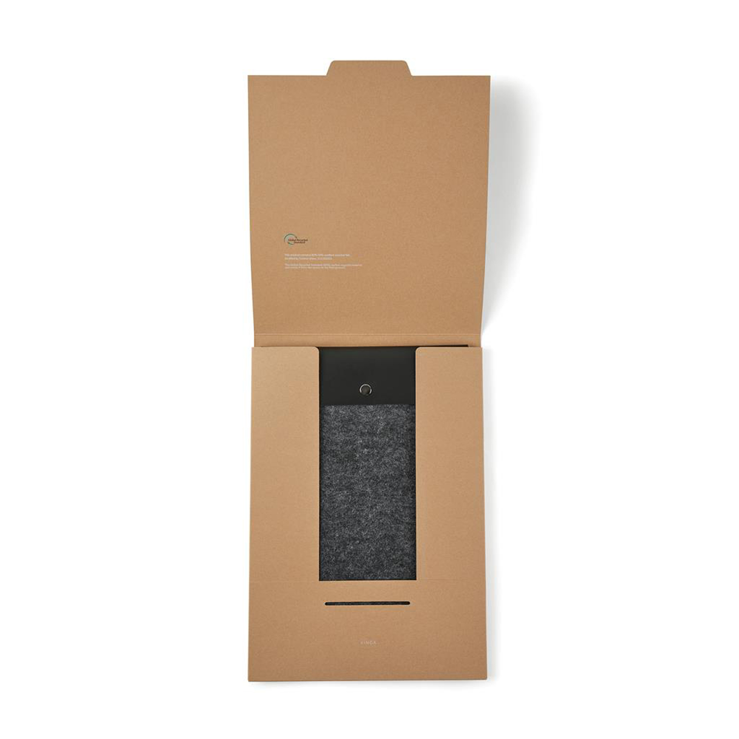 Чехол для ноутбука VINGA Albon из переработанного фетра GRS, 14’’-4