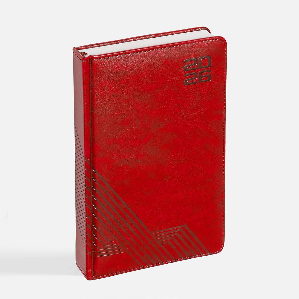Ежедневник Faro, датированный, красный-2
